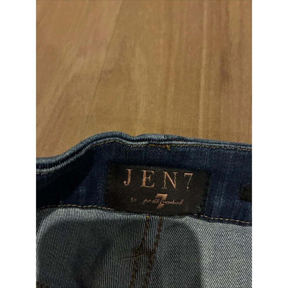 Jen 7 By 7 For All Mankind Women’s Size 10/ Ankle Skinny Jeans- Excellent Cond - Picture 4 of 13